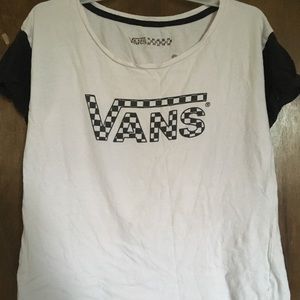 Vans Black and White Checkered Tee